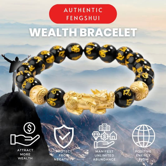 Feng Shui Bracelet — Unlock Wealth, Protection & Harmony - Cerapoet