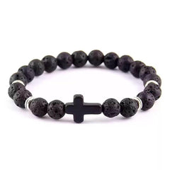 Unisex Astra Cross Bracelet - Cerapoet
