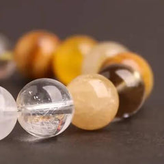 Feng Shui Gold & Earth Pixiu Bracelet - Luck Activation - Cerapoet