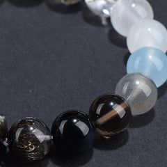 Feng Shui Gold & Water Pixiu Bracelet-Career Breakthrough - Cerapoet