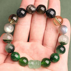 Feng Shui Water & Wood Pixiu Bracelet -Body Healing - Cerapoet