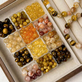Golden Abundance DIY Gemstone Bracelet Kit