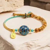 Great Lacquer · Gold Thread Sandalwood Bracelet - Cerapoet