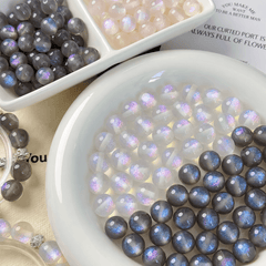 Moonlit Sonata Shimmer Resin Beads DIY Bracelet