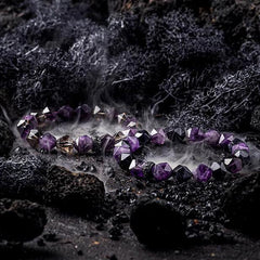 Mystery Natural Amethyst Bracelet - Cerapoet