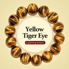 Yellow Tiger's Eye Feng Shui Bracelet - Luck Activation - Cerapoet