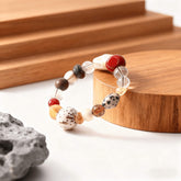The Colorful Fusion Holiday Bracelet - A vibrant mix of crystal, agate, and bodhi beads for Christmas gifting.