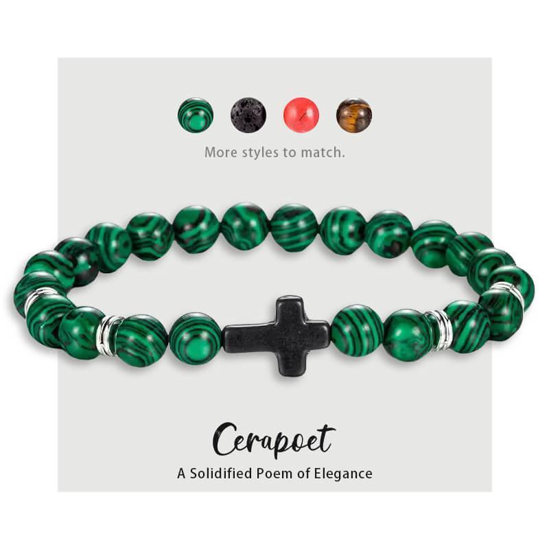 Unisex Astra Cross Bracelet – Cerapoet