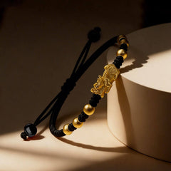 Feng Shui Pixiu Wealth String Bracelet