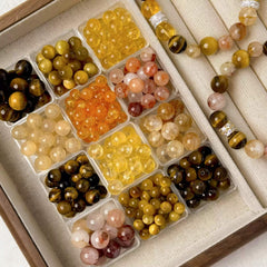 Golden Abundance DIY Gemstone Bracelet Kit