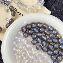 Moonlit Sonata Shimmer Resin Beads DIY Bracelet