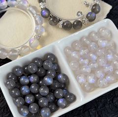 Moonlit Sonata Shimmer Resin Beads DIY Bracelet