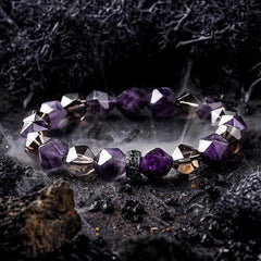 Natural Amethyst, Unleashes Personal Charm.