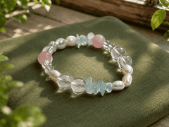Summer Candy Matching Pet Collar & Crystal Bracelet Set