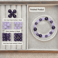 Violet Garden DIY Gemstone Bracelet Kit
